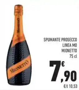Conad Superstore Spumante prosecco linea mo MIONETTO offerta