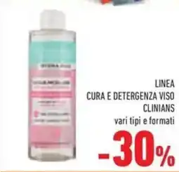 Conad Superstore Linea cura e detergenza viso CLINIANS offerta