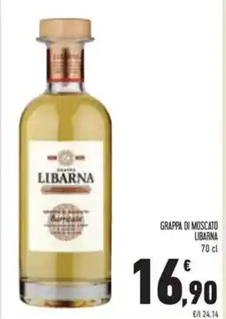 Conad Superstore Grappa di moscato LIBARNA offerta