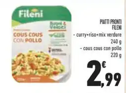 Conad Superstore Piatti pronti FILENI offerta