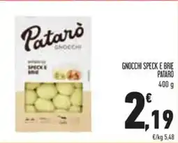 Conad Superstore Gnocchi speck e brie PATARO offerta