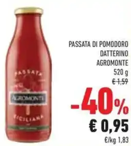 Conad Superstore Passata di pomodoro datterino AGROMONTE offerta