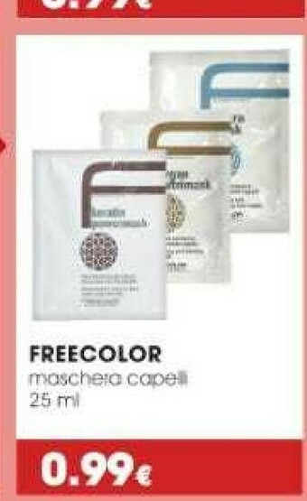 Tigotà Freecolor maschera capelli offerta
