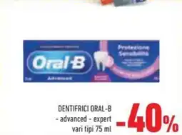 Conad Superstore Dentifrici ORAL-B offerta