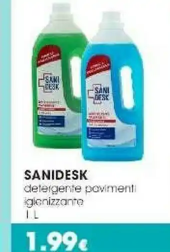 Tigotà Sanidesk detergente povimenti igionizzante offerta