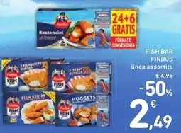 Spazio Conad Fish bar FINDUS offerta