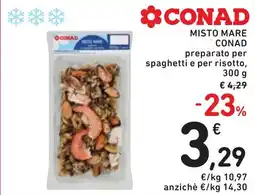 Spazio Conad Misto mare CONAD offerta