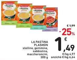 Spazio Conad La pastina PLASMON offerta