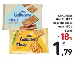 Spazio Conad Crackers GALBUSERA offerta