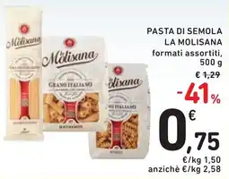 Spazio Conad Pasta di semola LA MOLISANA offerta