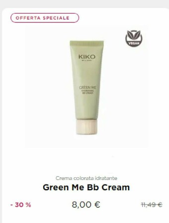 Kiko Crema viso offerta