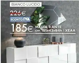 Mondo Convenienza Armadio ante scorrevoli offerta