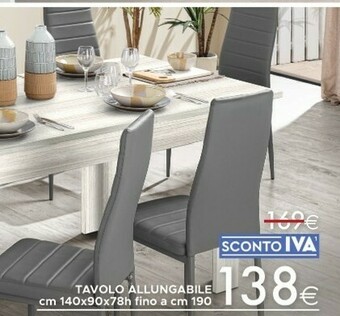 Mondo Convenienza Tavoli allungabili offerta
