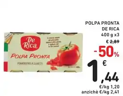 Spazio Conad Polpa pronta DE RICA offerta