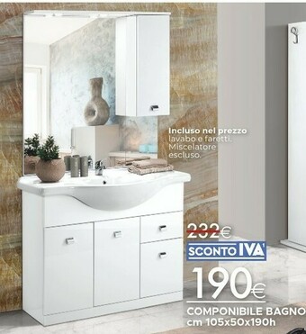 Mondo Convenienza Mobili bagno offerta