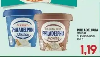 Gran Risparmio Philadelphia mousse noci offerta