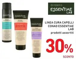 Spazio Conad Linea cura capelli CONAD ESSENTIAE LAB offerta