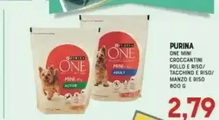 Gran Risparmio One mini croccantini pollo e riso offerta