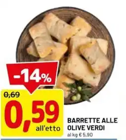 DPiù Barrette alle olive verdi offerta