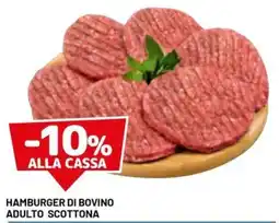 DPiù Hamburger di bovino adulto scottona offerta