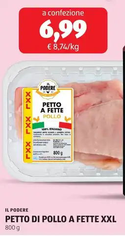 ALDI Il podere petto di pollo a fette xxl offerta