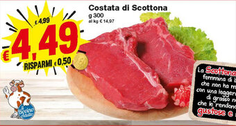 Prix Quality Costata di Scottona 300g offerta