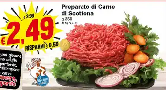 Prix Quality Preparata di Carne di Scottona 350g offerta