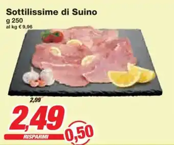 Prix Quality Sottilissime di Suino offerta