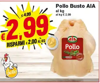 Prix Quality Aia Pollo Busto al kg offerta