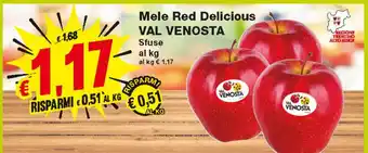 Val Venosta Mele Red Delicious al kg