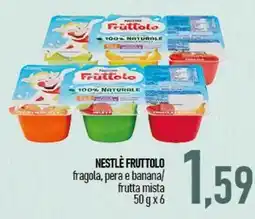 Ciro Amodio NESTLÉ FRUTTOLO fragola, pera e banana/ frutta mista offerta