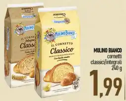 Ciro Amodio MULINO BIANCO cornetti classici/integrali offerta