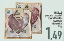 Ciro Amodio ECCELLÈ pancetta coppata/ prosciutto cotto nazionale alta qualità offerta