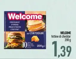 Ciro Amodio WELCOME fettine di cheddar offerta