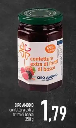 Ciro Amodio CIRO AMODIO confettura extra frutti di bosco offerta