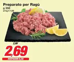Prix Quality Preparato per Ragù offerta