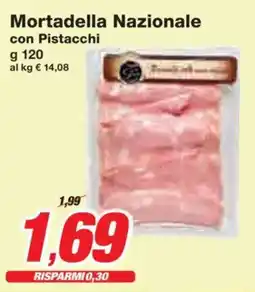 Prix Quality Mortadella Nazionale con Pistacchi offerta