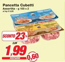 Prix Quality Pancetta Cubetti offerta