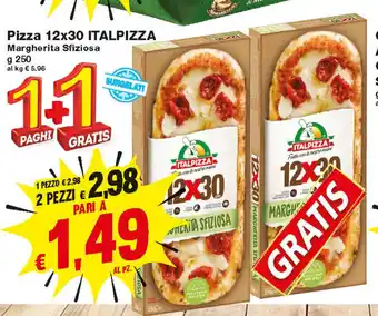 Prix Quality Italpizza Pizza 12x30 Margherita Sfiziosa 250g + Gratis offerta