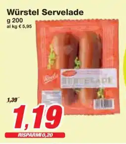 Prix Quality Würstel Servelade offerta