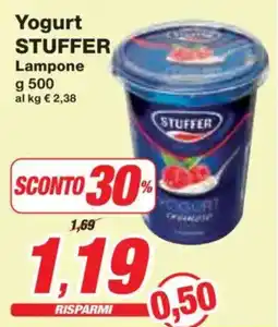 Prix Quality Yogurt STUFFER Lampone offerta