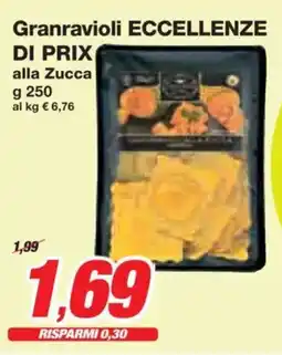 Prix Quality Granravioli ECCELLENZE DI PRIX alla Zucca offerta