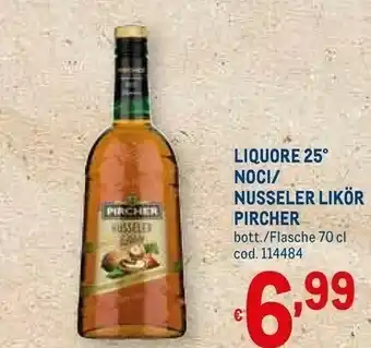 Metro Liquore 25 noci offerta