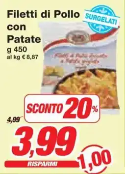 Prix Quality Filetti di Pollo con Patate offerta