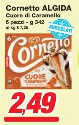 Prix Quality Cornetto ALGIDA Cuore di Caramello offerta