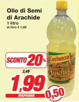 Prix Quality Costanza Olio di Semi di Arachide offerta