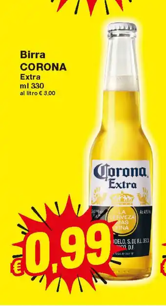 Prix Quality Corona Birra Extra 330ml offerta