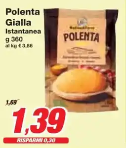 Prix Quality Polenta Gialla Istantanea offerta