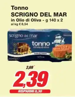 Prix Quality Tonno SCRIGNO DEL MAR offerta