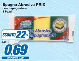 Prix Quality Spugna Abrasiva PRIX con Impugnatura offerta